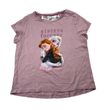 Load image into Gallery viewer, Girls H&amp;M, Disney Frozen cotton pyjama t-shirt, EUC, size 6,
