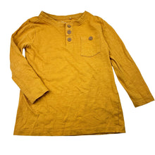 Load image into Gallery viewer, Boys Anko, cotton long-sleeve henley top, GUC, size 2,