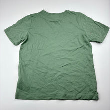 Load image into Gallery viewer, Boys Brilliant Basics, green cotton t-shirt, dinosaur, GUC, size 6,