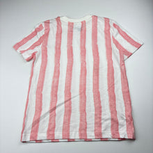 Load image into Gallery viewer, Unisex Target, striped Australian cotton pyjama t-shirt, EUC, size 6,