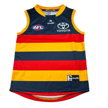 Load image into Gallery viewer, Unisex AFL, Adelaide Crows guernsey / top, EUC, size 9-10,