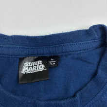 Load image into Gallery viewer, Unisex Nintendo, super mario cotton t-shirt, GUC, size 5,