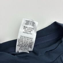 Load image into Gallery viewer, Unisex Bonds, navy cotton t-shirt / top, EUC, size 5,