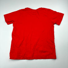 Load image into Gallery viewer, Unisex KID, red cotton t-shirt, EUC, size 4,