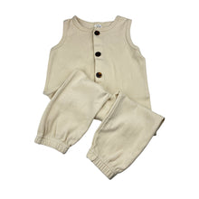 Load image into Gallery viewer, Unisex Baby Berry, ribbed stretchy romper, EUC, size 1,