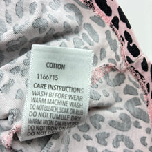 Load image into Gallery viewer, Girls KID, pink &amp; black cotton casual dress, GUC, size 3, L: 48cm