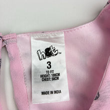 Load image into Gallery viewer, Girls H&amp;T, lined lightweight dress, horses, EUC, size 3, L: 50cm
