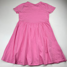 Load image into Gallery viewer, Girls Target, pink cotton t-shirt dress, EUC, size 6, L: 61cm