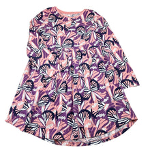 Load image into Gallery viewer, Girls KID, cotton long sleeve dress, wash fade, FUC, size 6, L: 58cm