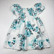 Load image into Gallery viewer, Girls SHEIN, lightweight floral dress, GUC, size 3-4, L: 50cm