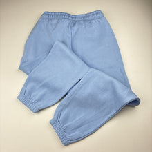 Load image into Gallery viewer, Girls KID, blue fleece lined track pants elasticated, EUC, size 8,