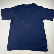 Load image into Gallery viewer, Boys Uniqlo, Minecraft navy cotton t-shirt / top, discolouration on back, FUC, size 9-10,