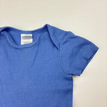 Load image into Gallery viewer, Unisex Bonds, ribbed cotton bodysuit / romper, EUC, size 000,