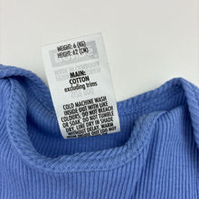 Load image into Gallery viewer, Unisex Bonds, ribbed cotton bodysuit / romper, EUC, size 000,