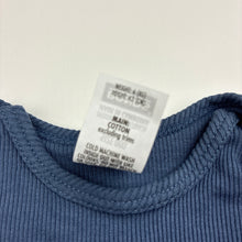 Load image into Gallery viewer, Unisex Bonds, ribbed long sleeve cotton bodysuit / romper, EUC, size 000,