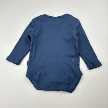 Load image into Gallery viewer, Unisex Bonds, ribbed long sleeve cotton bodysuit / romper, EUC, size 000,