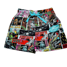 Load image into Gallery viewer, Unisex Peter Alexander, Star Wars lightweight cotton pyjama shorts, FUC, size 5,