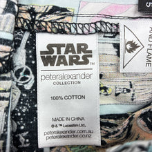 Load image into Gallery viewer, Unisex Peter Alexander, Star Wars lightweight cotton pyjama shorts, FUC, size 5,