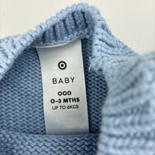 Load image into Gallery viewer, Girls Target, spliced knitted cotton &amp; tulle dress, EUC, size 000, L: 35cm
