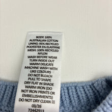 Load image into Gallery viewer, Girls Target, spliced knitted cotton &amp; tulle dress, EUC, size 000, L: 35cm
