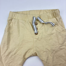 Load image into Gallery viewer, Boys Anko, yellow cotton pants / bottoms, elasticated, FUC, size 00,