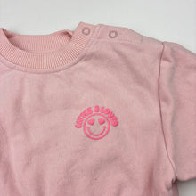 Load image into Gallery viewer, Girls Baby Berry, soft feel fleece lined sweater / jumper, EUC, size 000,