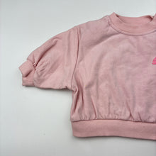 Load image into Gallery viewer, Girls Baby Berry, soft feel fleece lined sweater / jumper, EUC, size 000,