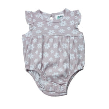 Load image into Gallery viewer, Girls 4 Baby, floral cotton romper, EUC, size 000,