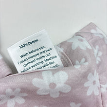 Load image into Gallery viewer, Girls 4 Baby, floral cotton romper, EUC, size 000,