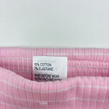 Load image into Gallery viewer, Girls Anko, ribbed stretchy footed leggings / bottoms, EUC, size 000,