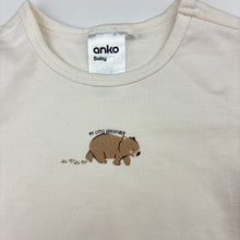 Load image into Gallery viewer, Unisex Anko, soft feel stretchy bodysuit / romper, EUC, size 00,