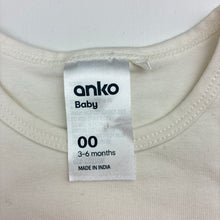 Load image into Gallery viewer, Unisex Anko, soft feel stretchy bodysuit / romper, EUC, size 00,