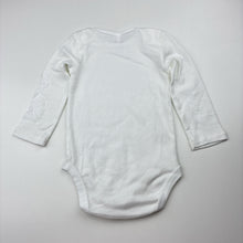 Load image into Gallery viewer, Unisex Anko, soft cotton long sleeve bodysuit / romper, EUC, size 0,