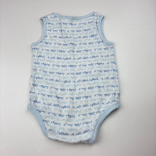 Load image into Gallery viewer, Unisex Tiny Little Wonders, cotton singlet suit / romper, FUC, size 1,