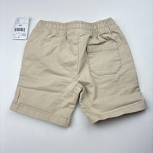 Load image into Gallery viewer, Boys Dymples, stretch cotton chino shorts elasticated, NEW, size 0,