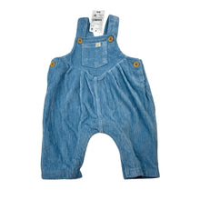 Load image into Gallery viewer, Unisex Dymples, ribbed velour overalls, NEW, size 000,