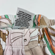 Load image into Gallery viewer, Unisex Target, ribbed stretchy pyjama pants / bottoms, rabbits, GUC, size 2,