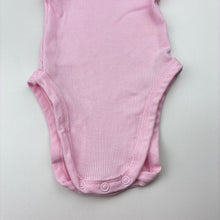 Load image into Gallery viewer, Girls Dymples, ribbed organic cotton singlet suit, EUC, size 000,