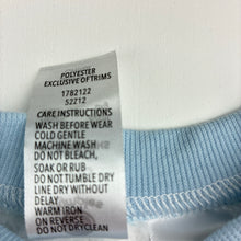 Load image into Gallery viewer, Unisex Dymples, soft fleece zip romper, EUC, size 000,