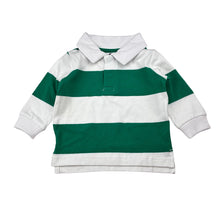 Load image into Gallery viewer, Boys Dymples, soft feel stretchy long sleeve polo top, GUC, size 000,
