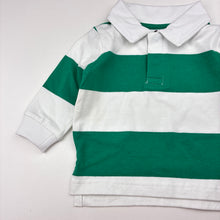 Load image into Gallery viewer, Boys Dymples, soft feel stretchy long sleeve polo top, GUC, size 000,