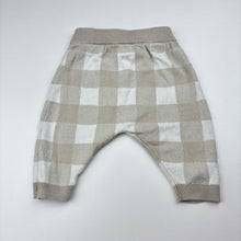 Load image into Gallery viewer, Unisex Dymples, knitted cotton leggings / bottoms, elasticated, GUC, size 000,