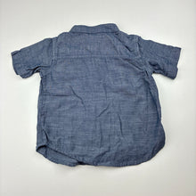 Load image into Gallery viewer, Boys Tiny Little Wonders, lightweight cotton short sleeve shirt, EUC, size 0,