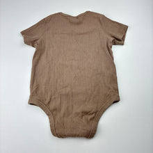 Load image into Gallery viewer, Unisex Anko, ribbed stretchy bodysuit / romper, GUC, size 1,