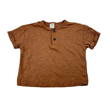 Load image into Gallery viewer, Boys H&amp;M, lightweight cotton henley t-shirt, GUC, size 0,
