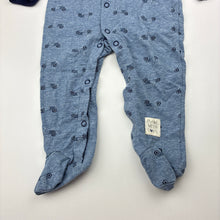 Load image into Gallery viewer, Boys Sprout, soft feel stretchy coverall / romper, GUC, size 00,