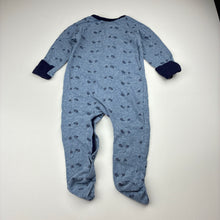 Load image into Gallery viewer, Boys Sprout, soft feel stretchy coverall / romper, GUC, size 00,
