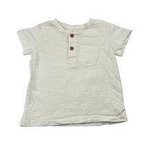 Load image into Gallery viewer, Unisex Target, organic cotton henley t-shirt / top, EUC, size 0,