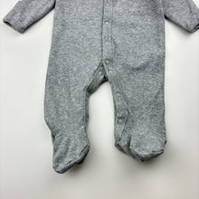 Load image into Gallery viewer, Unisex Baby Berry, ribbed stretchy coverall / romper, EUC, size 000,