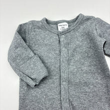 Load image into Gallery viewer, Unisex Baby Berry, ribbed stretchy coverall / romper, EUC, size 000,